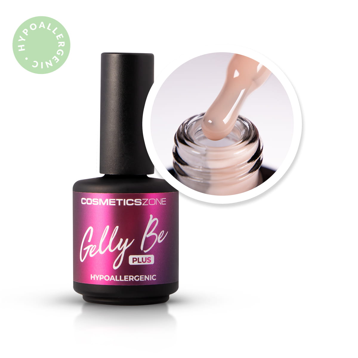 Hypoalergénna báza - Gelly BE Plus - Telová - Skin Tone 15ml