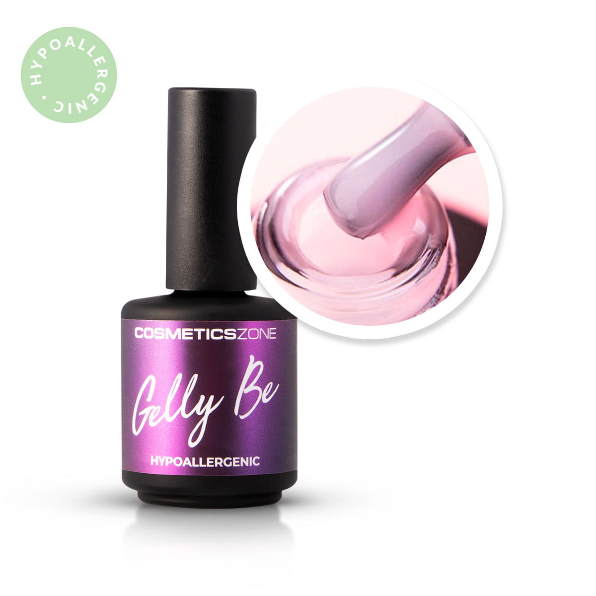 Hypoalergénna báza - Gelly BE - Ružová - Pink Mask 15ml
