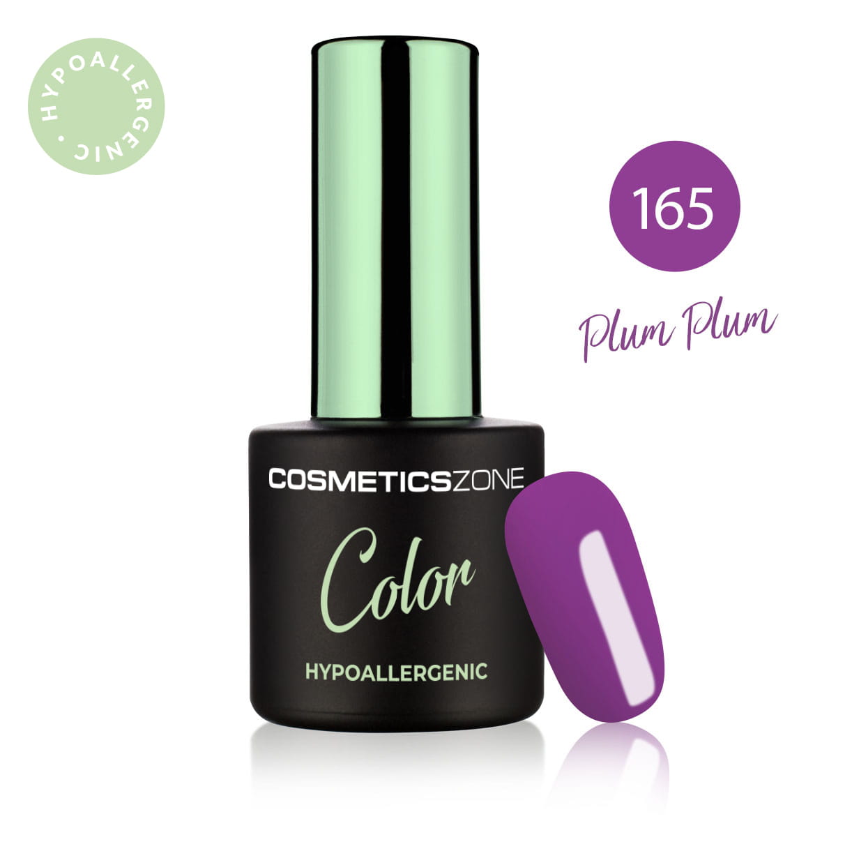Hypoalergénny hybridný gellak - Fialový - Plum Plum