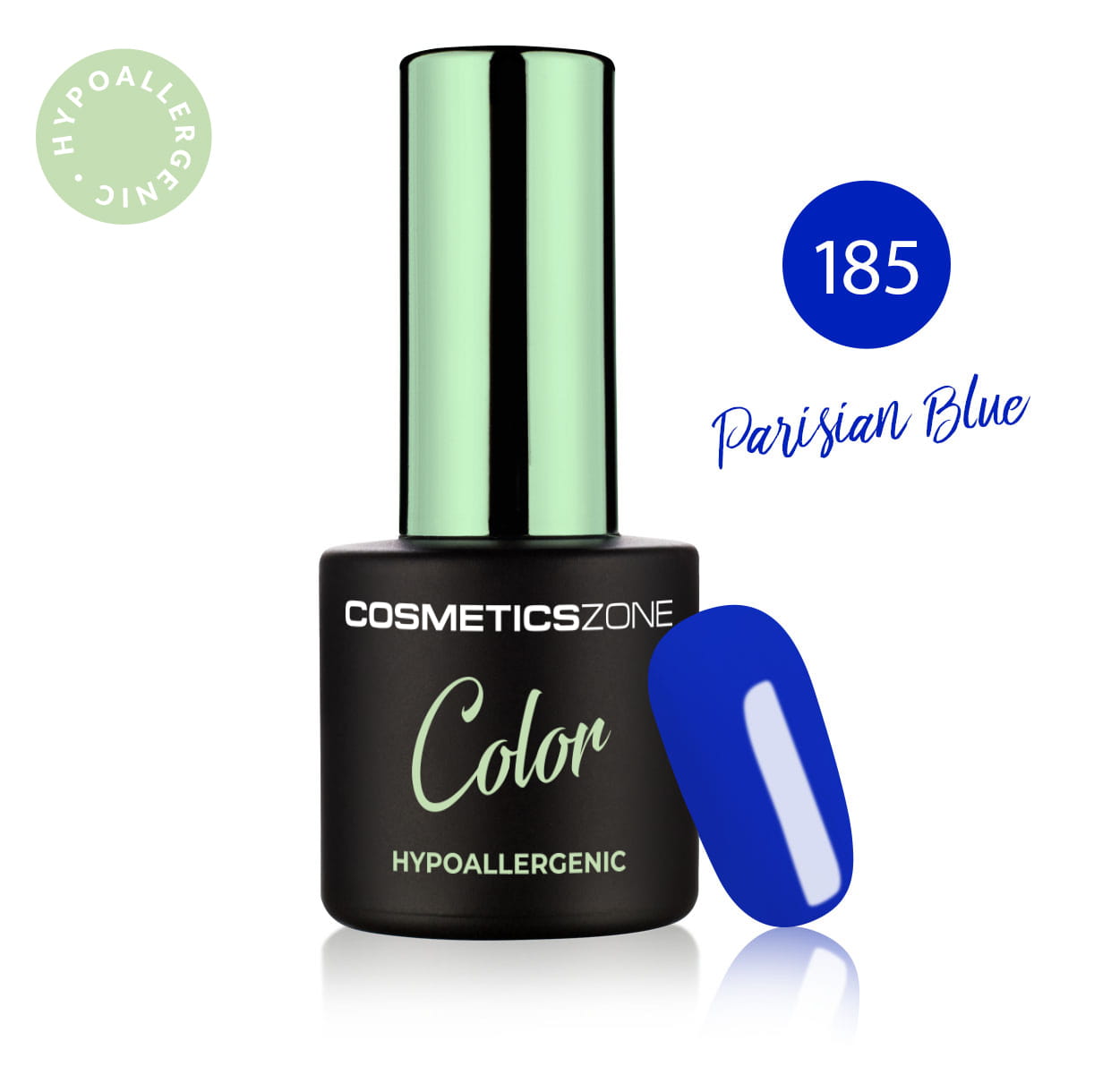 Hypoalergénny hybridný gellak - Modrý - Parisian Blue