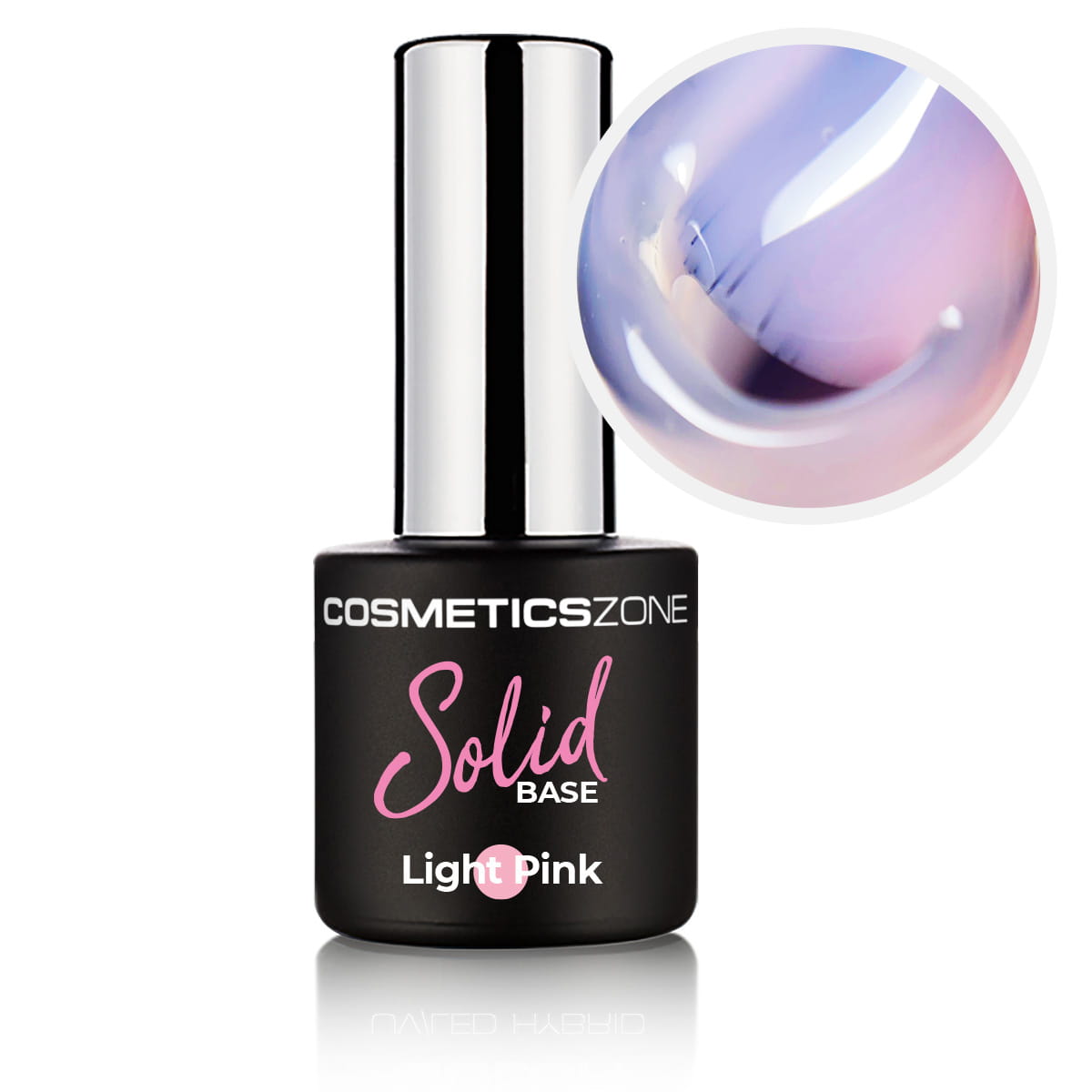 Hypoalergénna stavebná báza - Solid base - Light Pink7ml