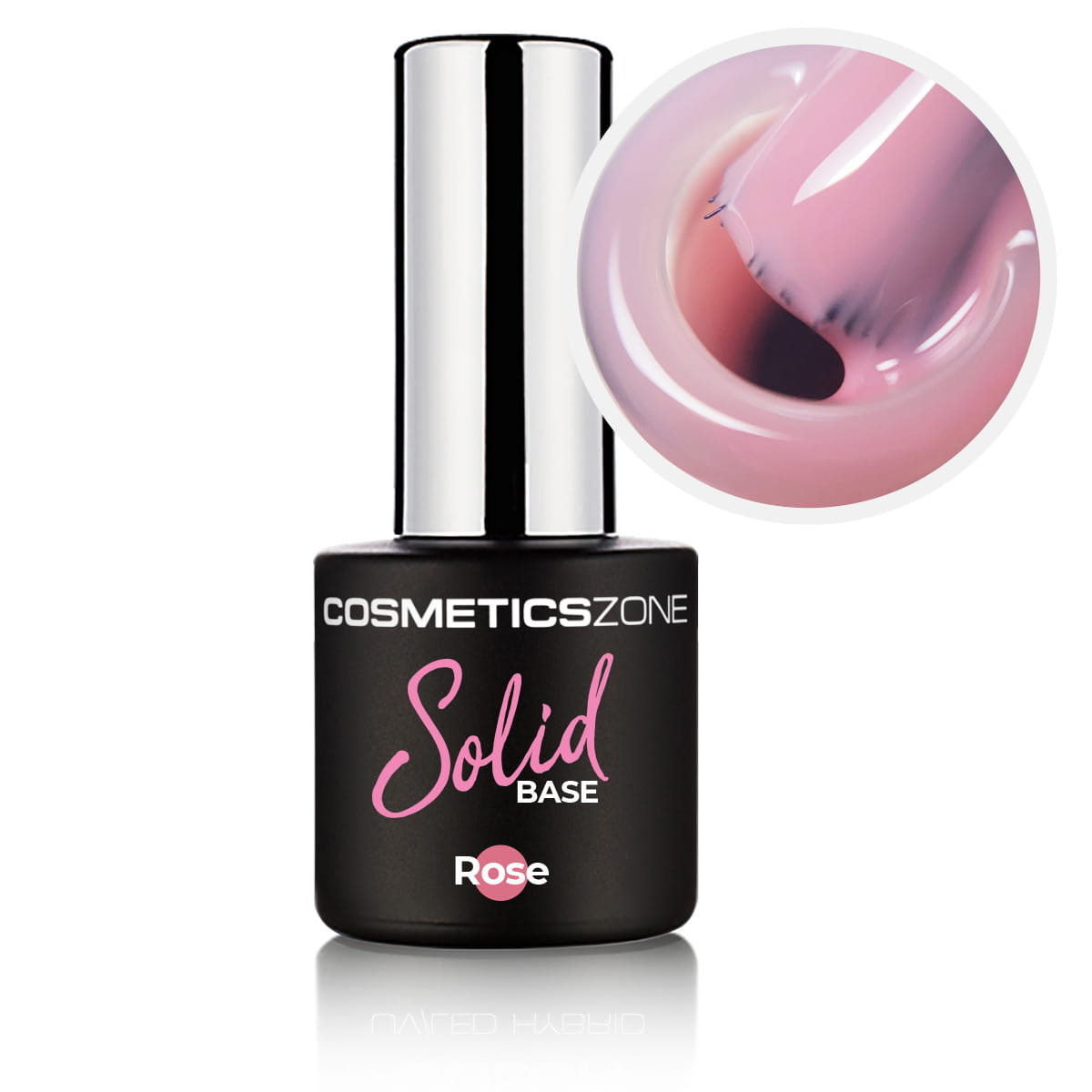 Hypoalergénna stavebná báza - Solid base - Rose 7ml