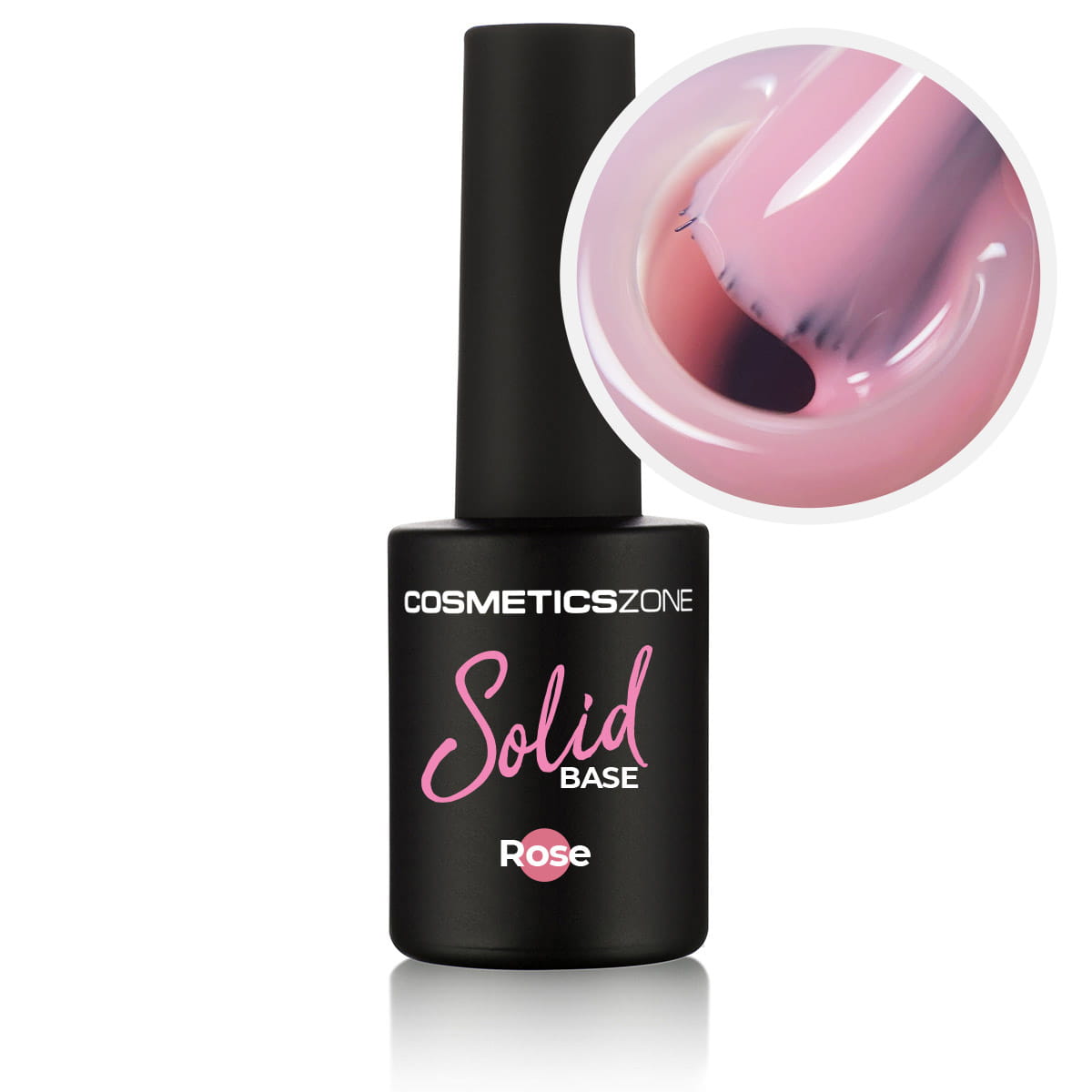 Hypoalergénna stavebná báza - Solid base - Rose 15ml