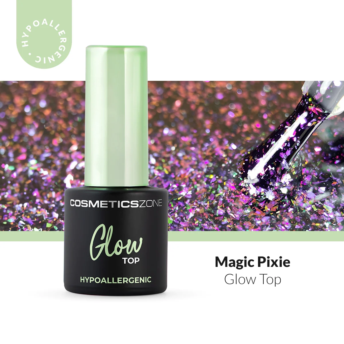 Hypoalergénny lesk Glitter - Top Glam Magic Pixie 7ml