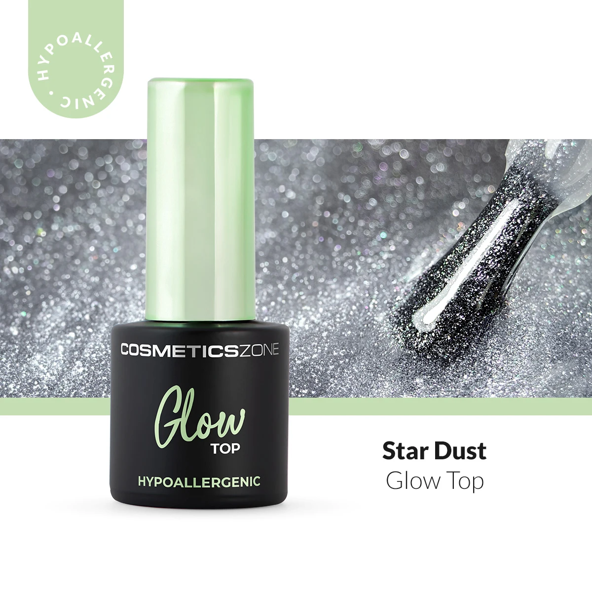 Hypoalergénny lesk Glitter - Top Glam Star Dust 7ml