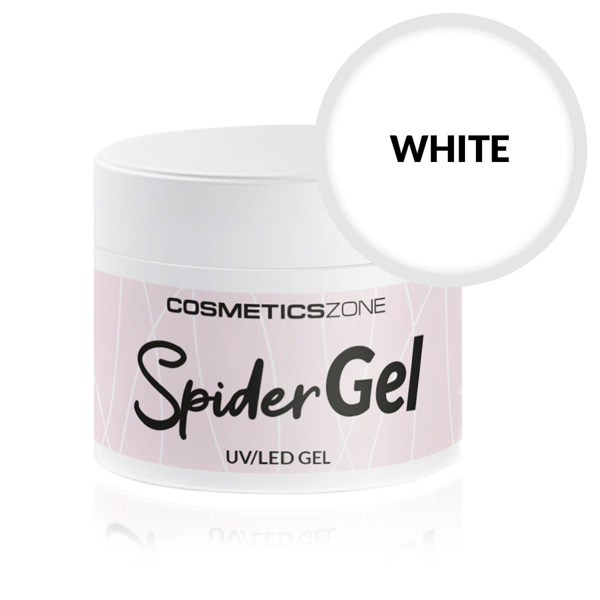 Spider Gel - White 5ml