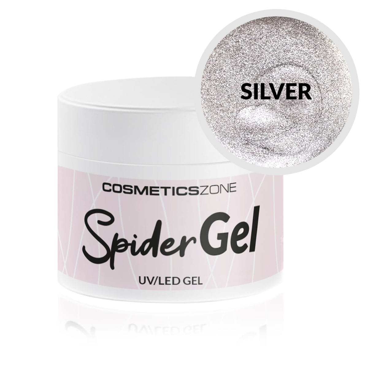 Spider Gel - Silver 5ml